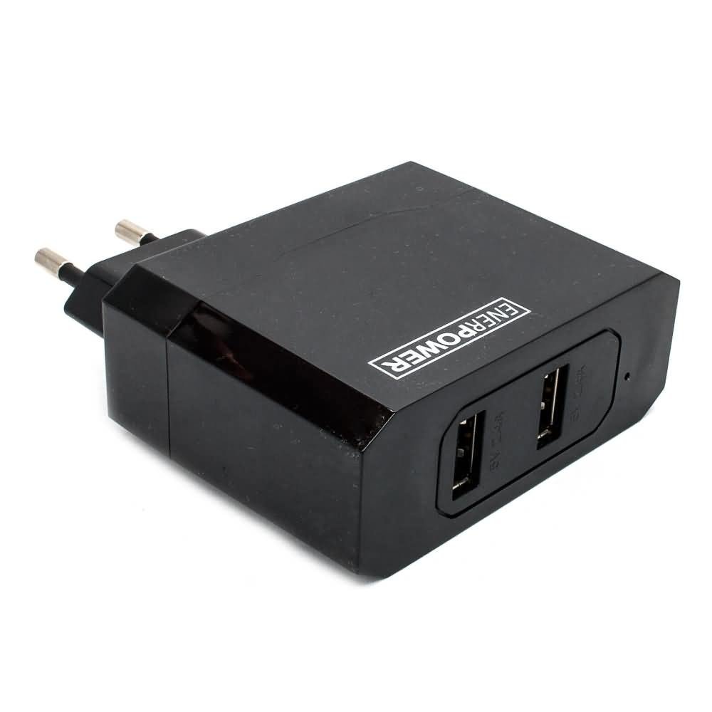 Enerpower EP-L13 USB Netzteil Wand Netz Ladegerät 5V 2A / 2A