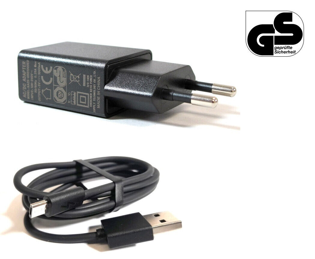 Enerpower 5V Mikro USB Ladegerät für Sony Playstation 4 PS4 Controller