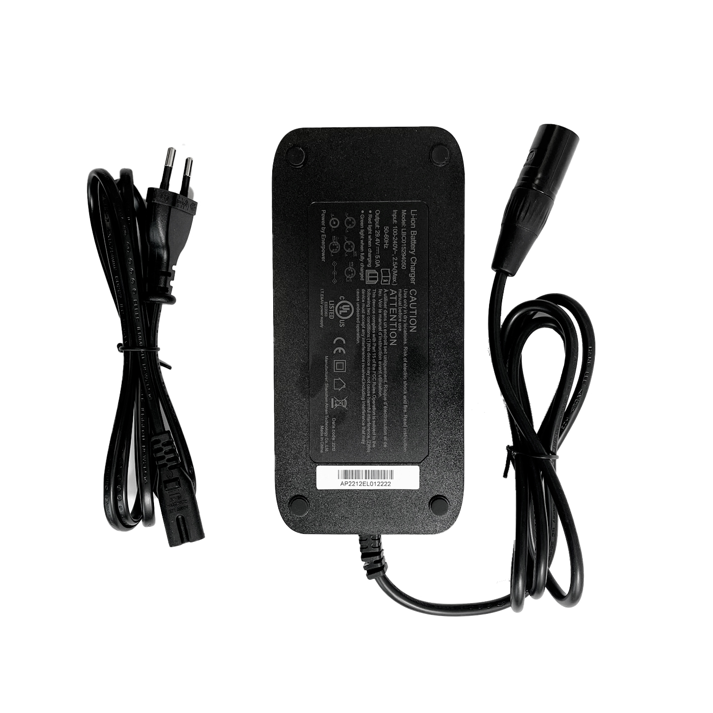 29.4V 5A Charger for 24V Batteries  XLR-3 150 Watt