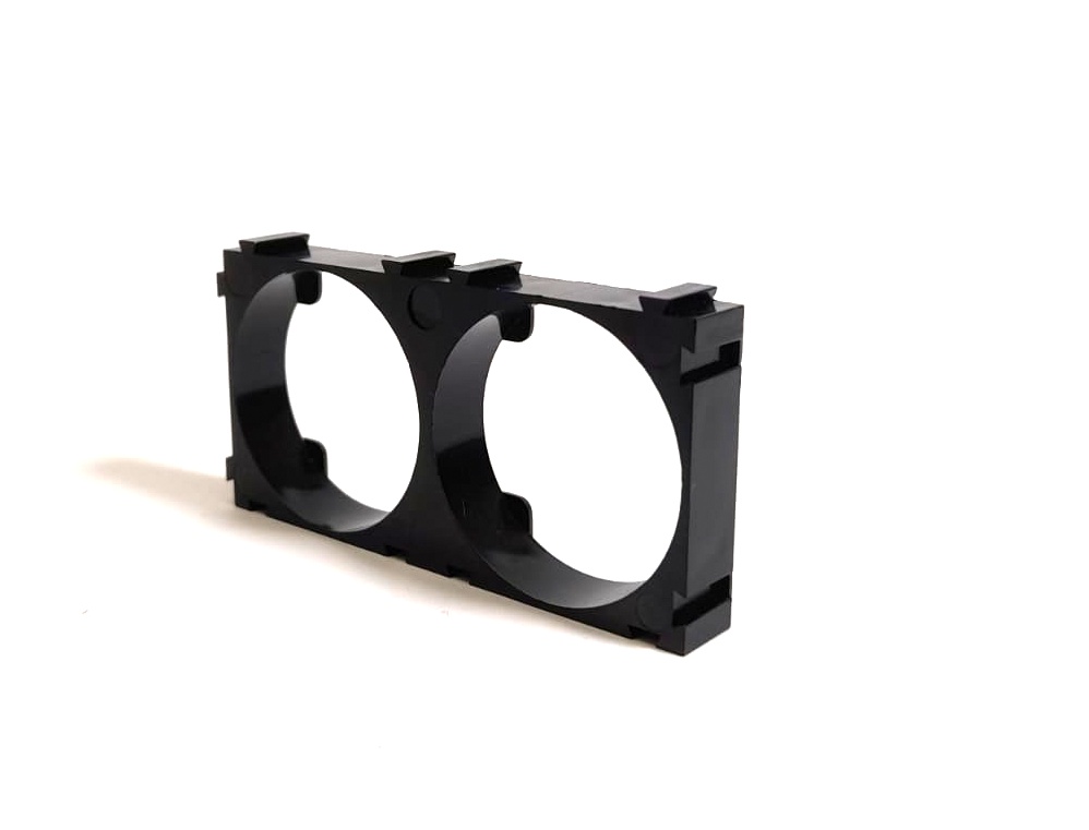 32700 Zellenhalterung Abstandhalter Kunststoff für 2 x 32700 Akkuzellen