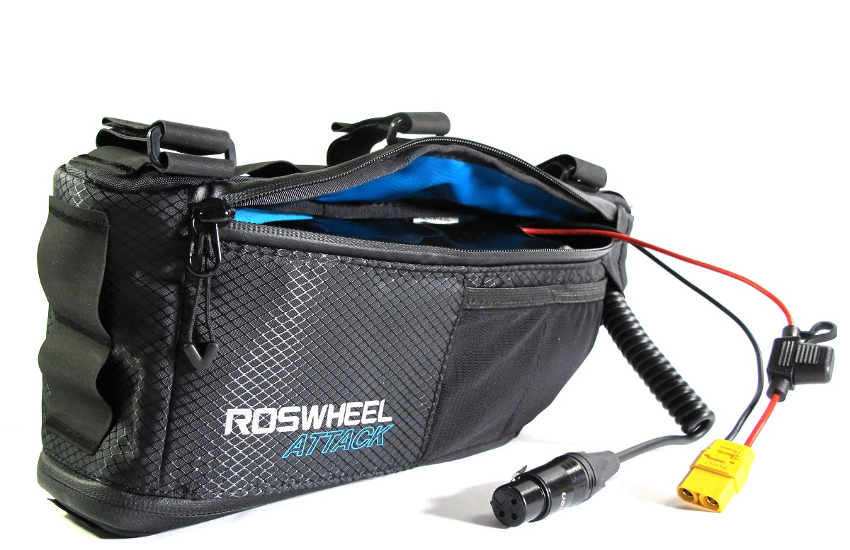Softpack Akku 48V 15Ah (50S) in Enerpower Tasche mit Smart BMS