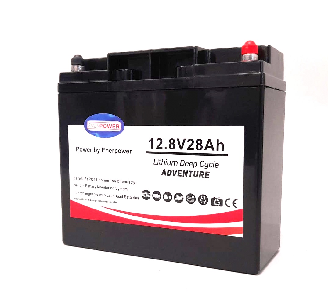 ENERpower LiFePO4 12V (12.8V) 28Ah 360Wh