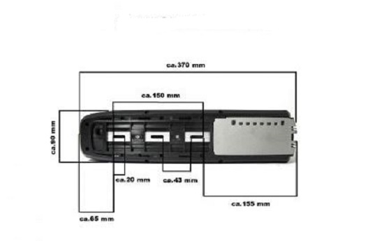 Hailong PLUS Frame Battery Li-Ion 48V 16Ah DIY Conversion Kit (765Wh)