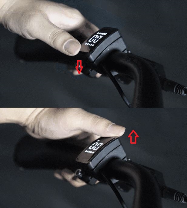 Display Enerpower DZ40 Tongsheng kompatibel 6-Pins (150 cm Kabel) 