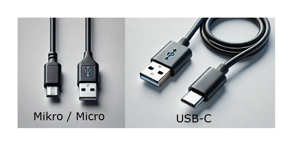 Enerpower 5V 2A Ladegerät USB-C für Archos T96 / T101x 4G / Sense 101X