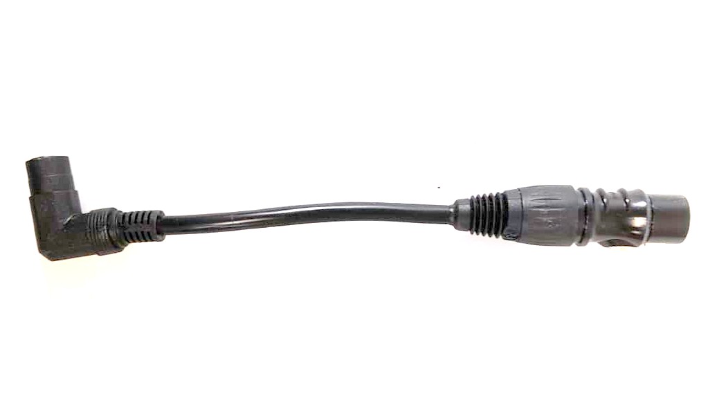 Enerpower Adapterkabel 10 cm XLR-3 weiblich auf RCA (Chinch)