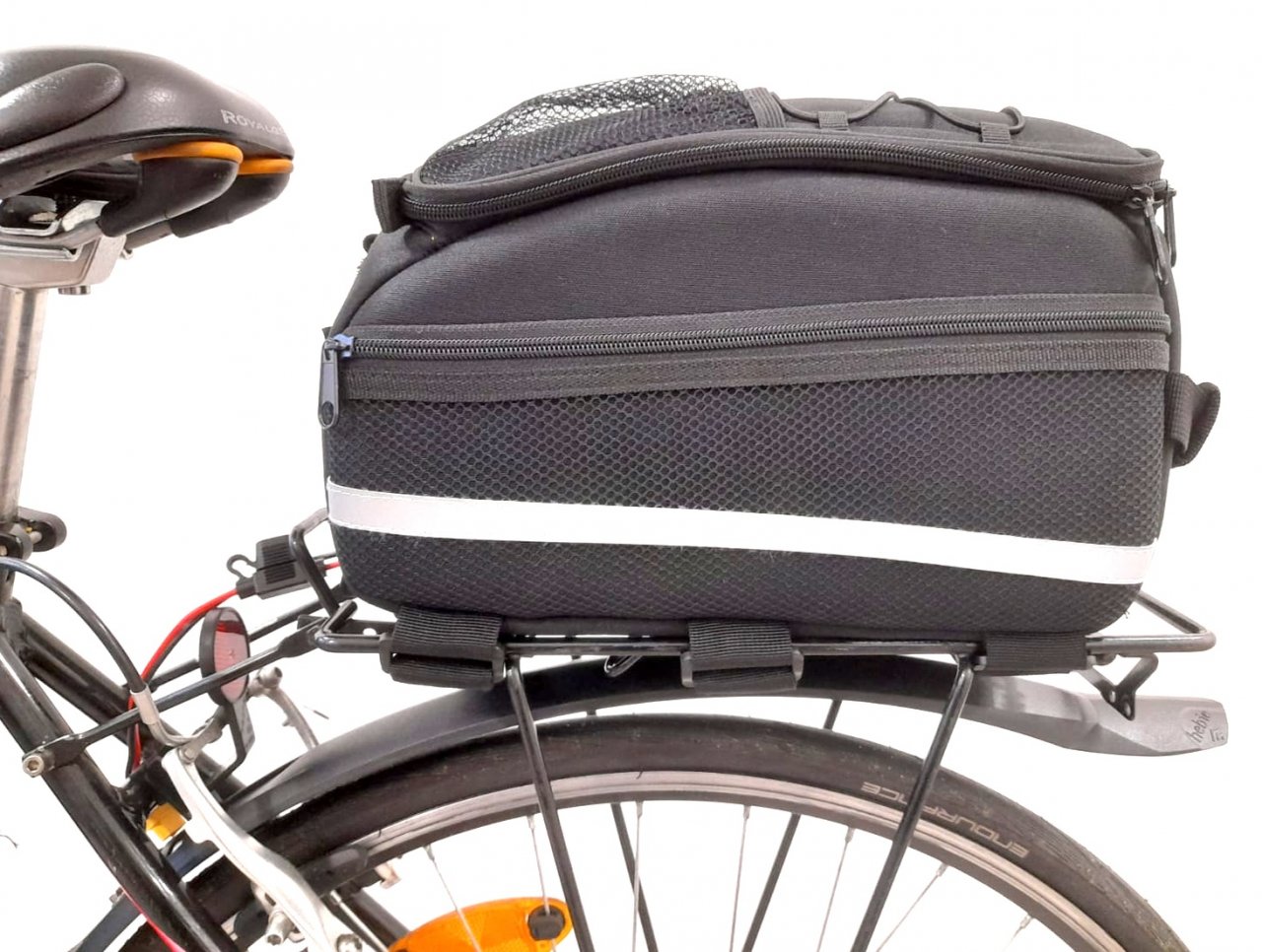 Softpack-Akku 24V 10Ah (250Wh) in BARAK Gepäckträger Tasche