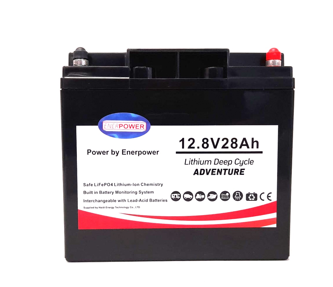 ENERpower LiFePO4 12V (12.8V) 28Ah 360Wh