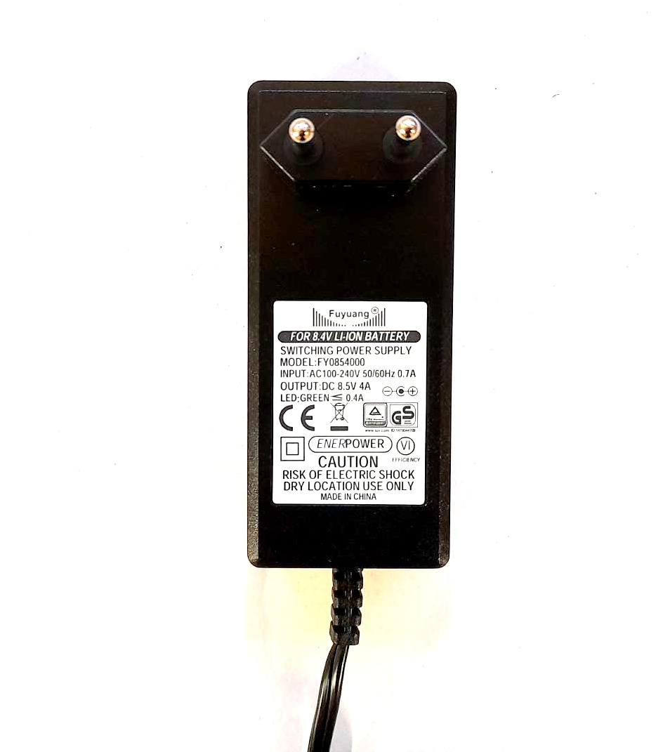 2S Charger for Li-ion Batteries 7.2V-7.4V 4A Round Plug