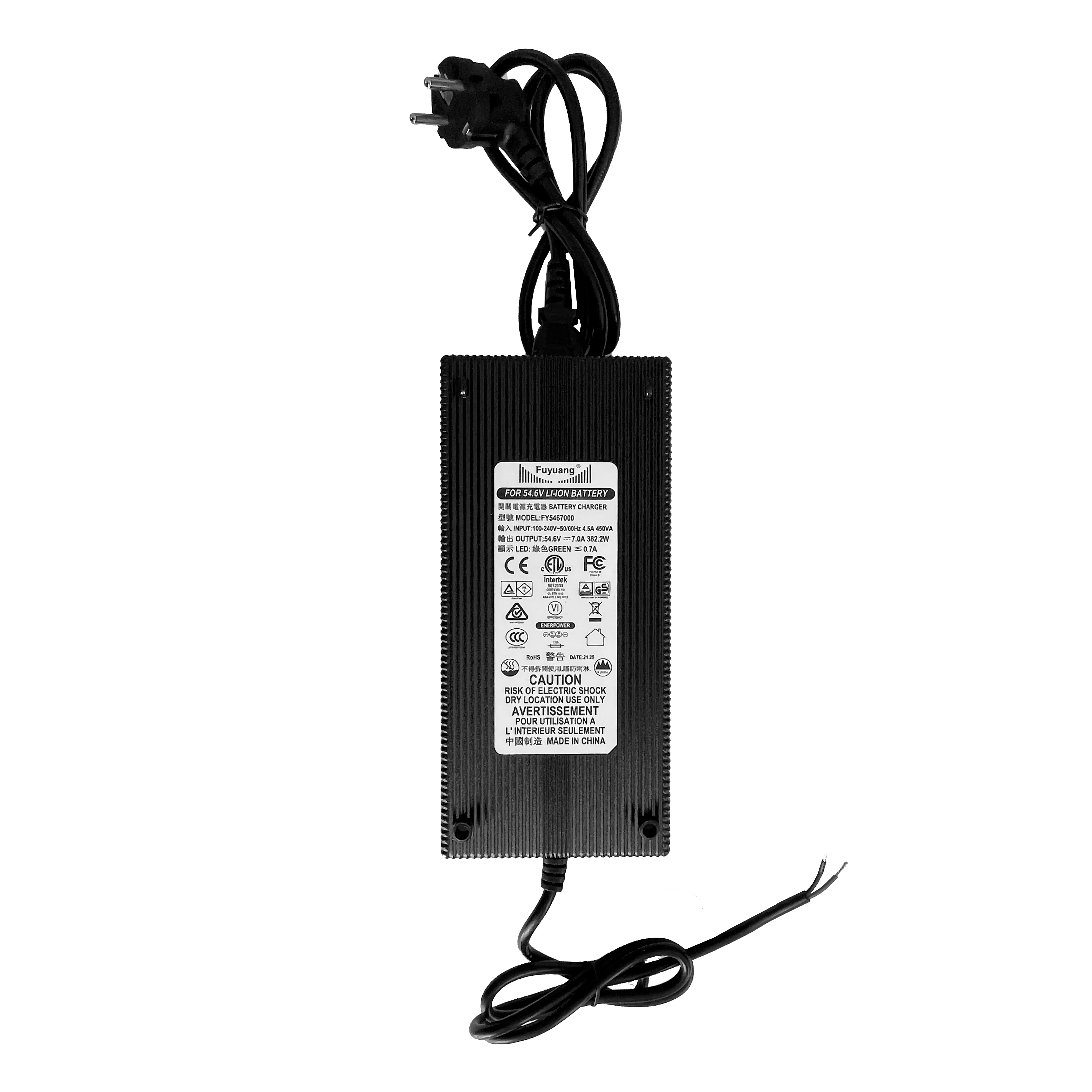 Enerpower Ladegerät Li-Ion 54,6 7A (385 Watt)