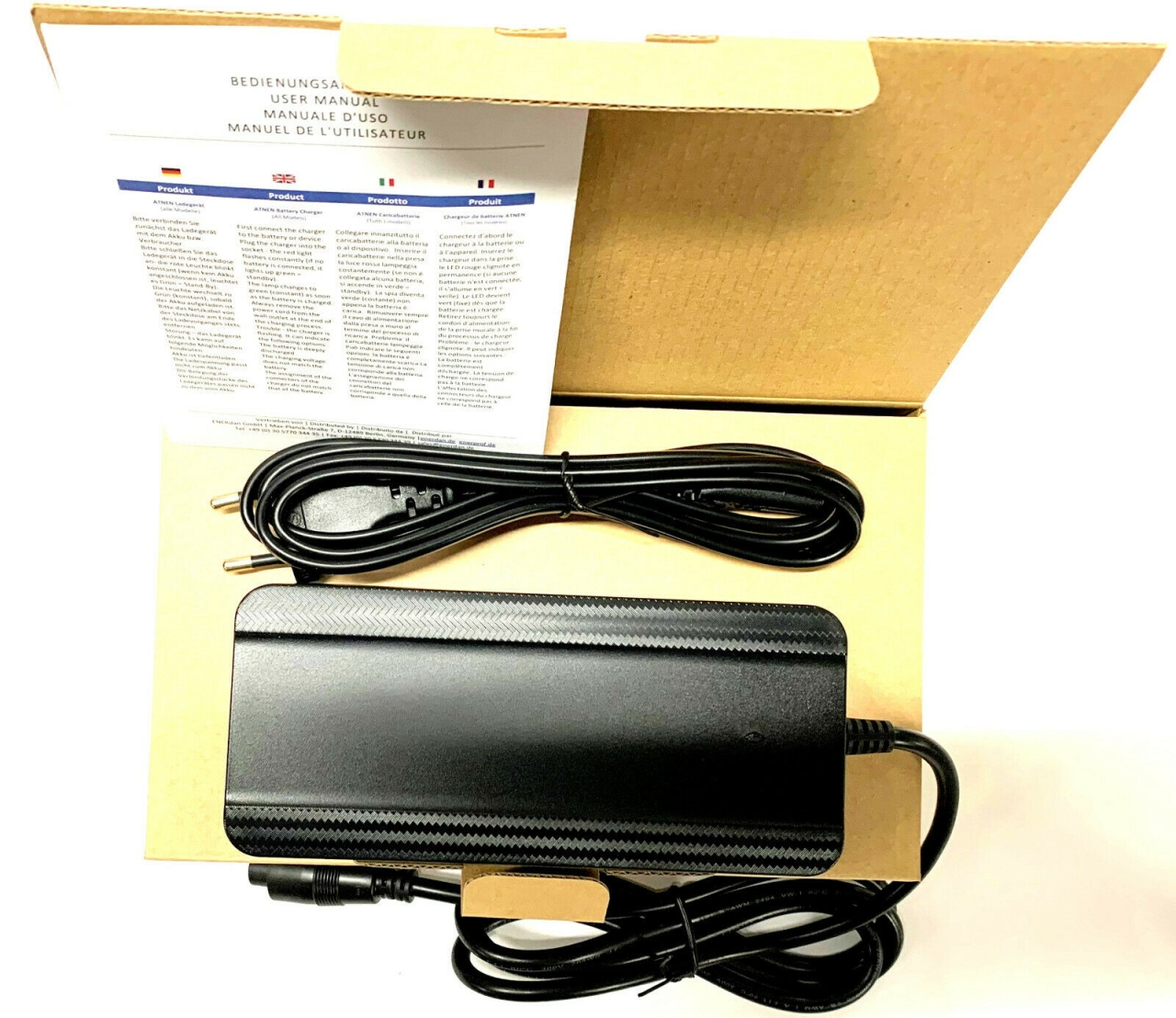 Enerpower Ladegerät 42V 3A für Victoria XLR-5
