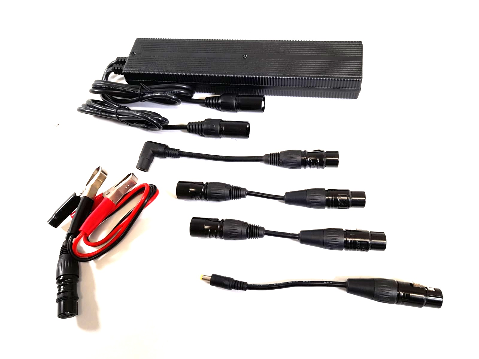 Fuyuang Duales Ladegerät 42V 2A 2 Ausgänge (170W) XLR-3