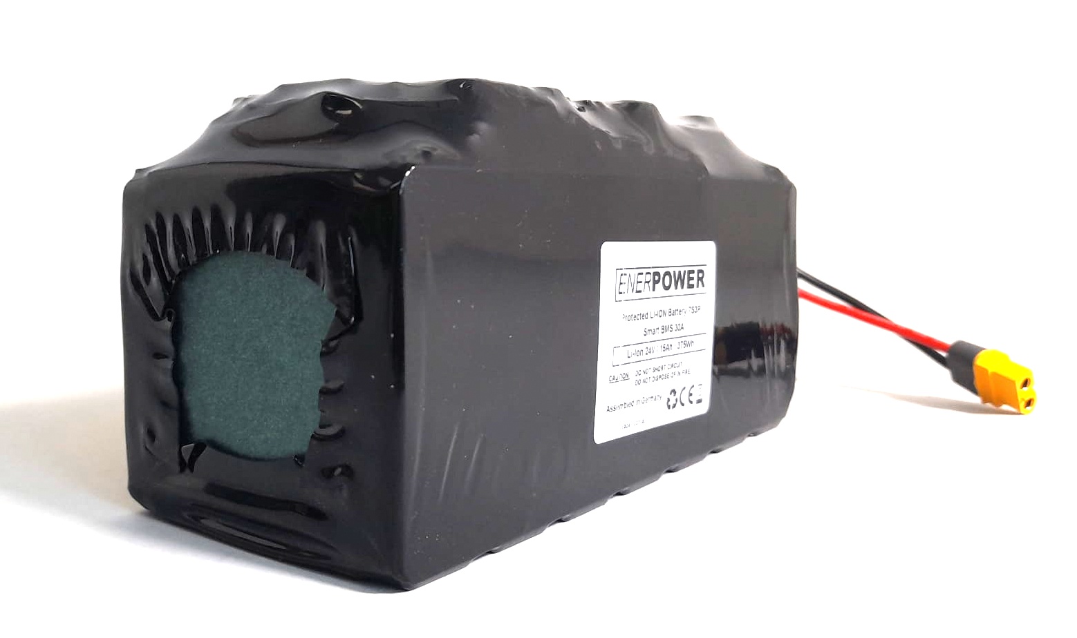 Softpack-Akku 24V 15Ah Smart BMS 30A XLR-3 mit 50S (360Wh) XT-60