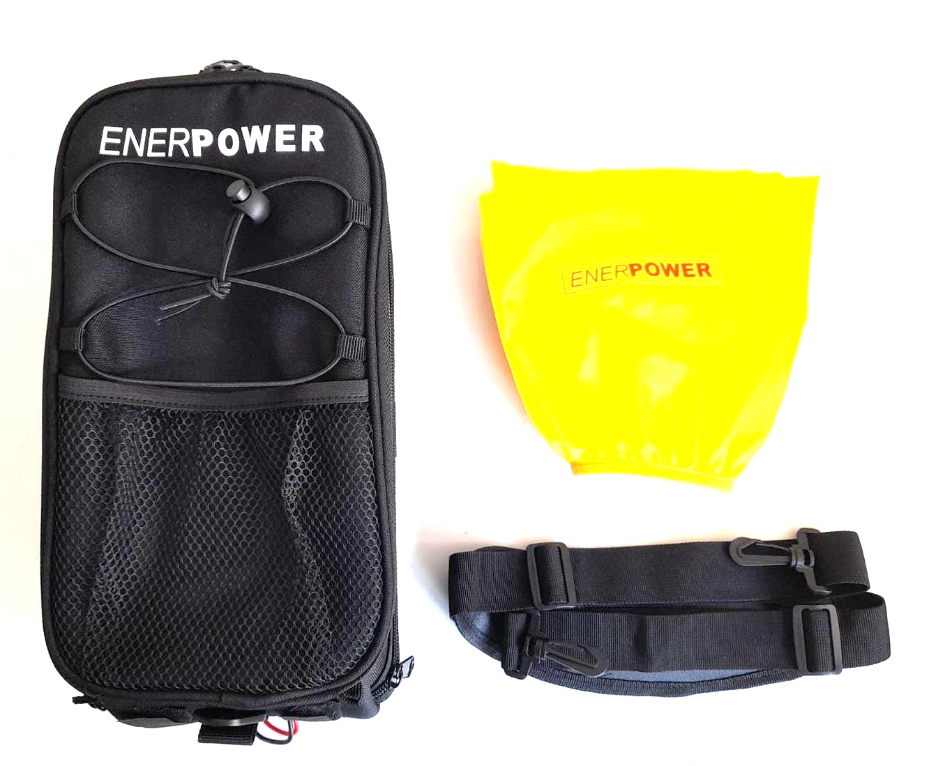 Enerpower Gepäckträger Tasche für Akkus BARAK 