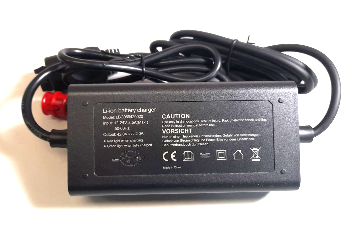 Enerpower DC-DC Charger 12V-24 to 42V 2A Bosch for Conway Cairon / Xyron / Ryvon / Nyvon 