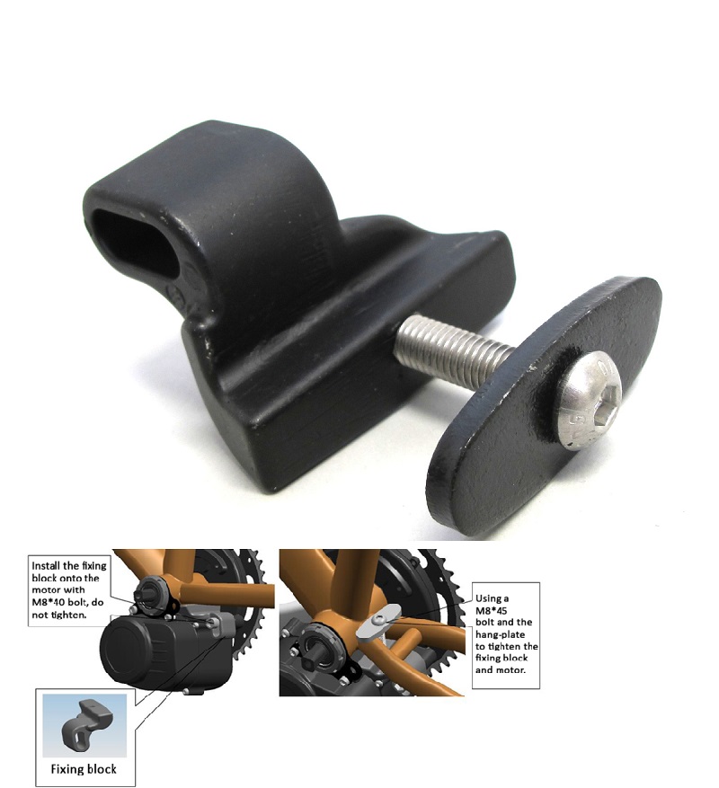Tongsheng Motor Befestigungsplatte "Fix Block" 