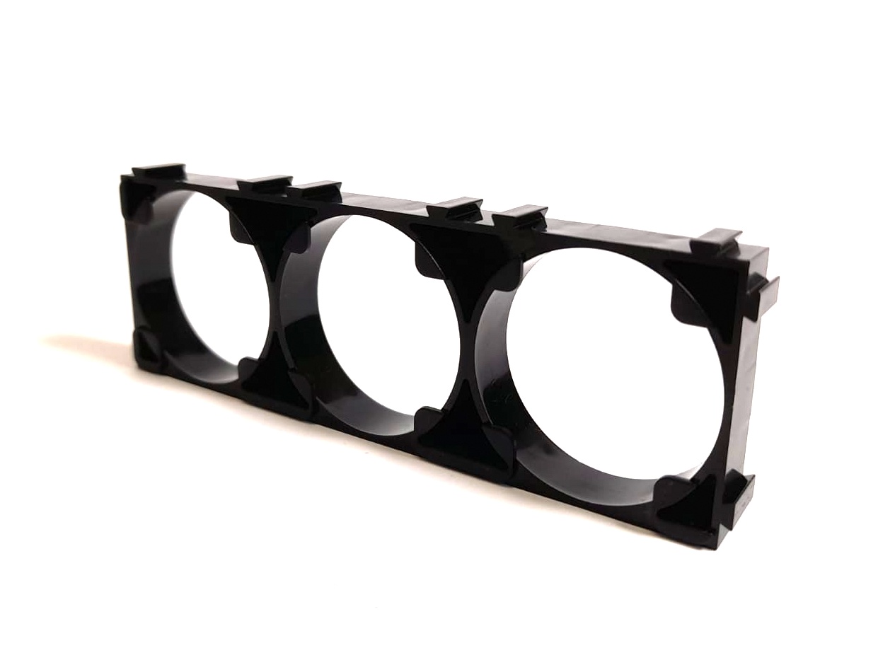 32700 Zellenhalterung Abstandhalter Kunststoff für 3 x 32700 Akkuzellen