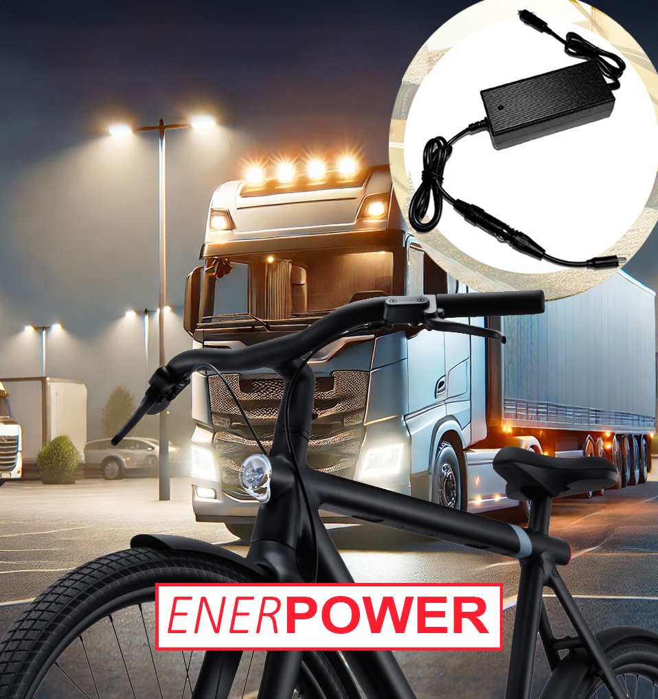 Enerpower 12V-24V Ladegerät (42V) für Vanmoof S3 / X3 Li-Ion 36V 2A Enerpower 12V-24V Ladegerät (42V) für Vanmoof S3 / X3 Li-Ion 36V 2A
