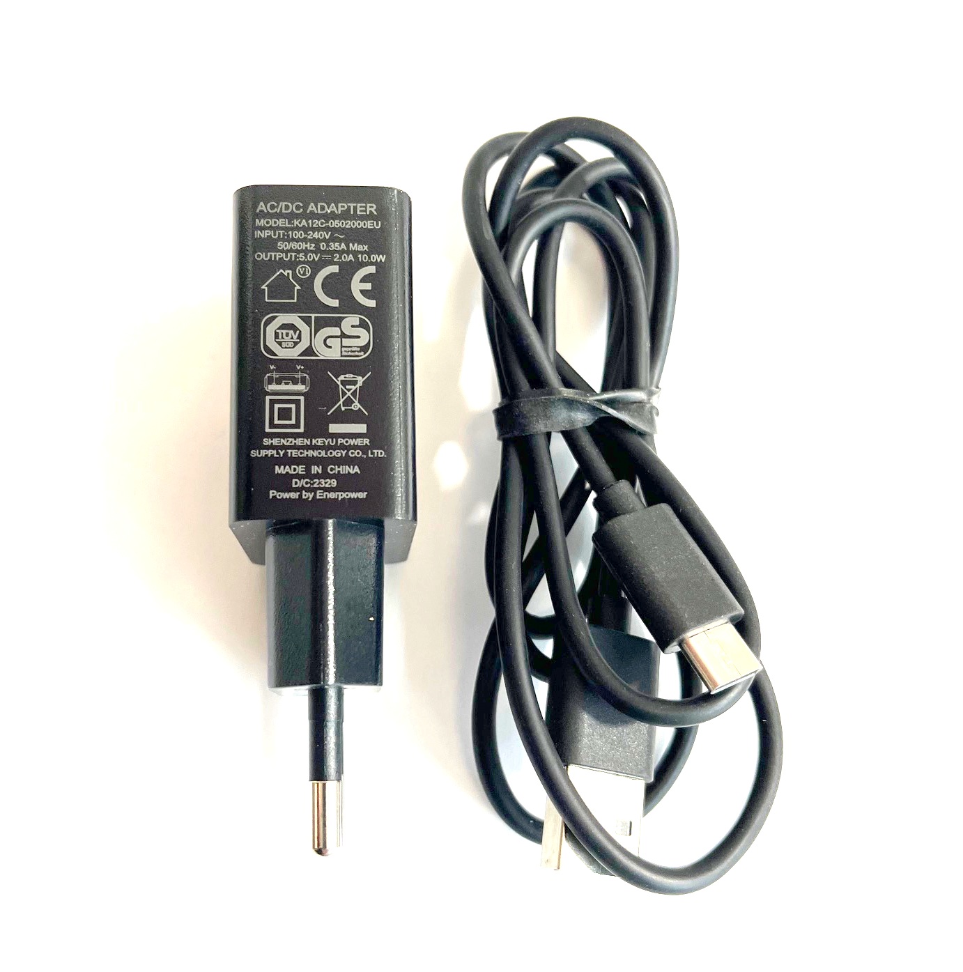 Enerpower 5V 2A Ladegerät USB-C für Sony PS5 DualSense CFI-ZCT1W Wireless Controller