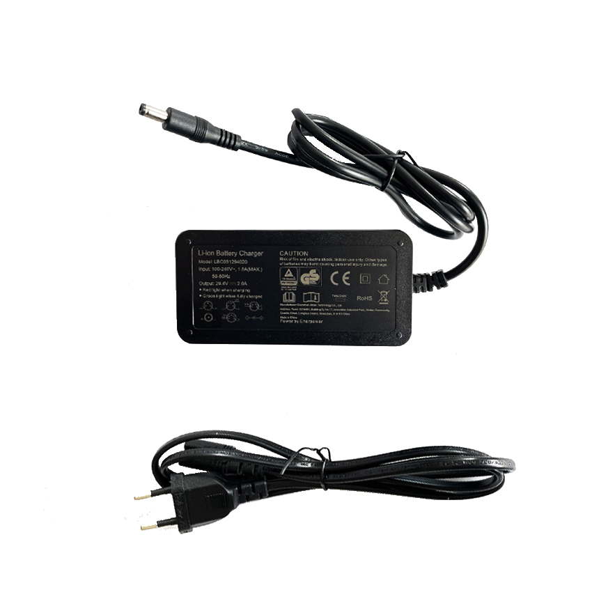 ENERpower 29,4V Charger for 24V Babboe  Big-E, Dog-E (Protanium) DC